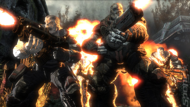 Gears Of War (Xbox 360) Editorial image