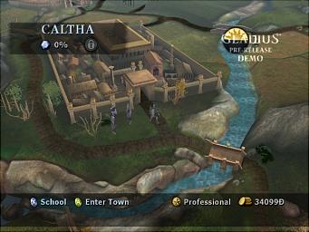 Gladius - GameCube Screen