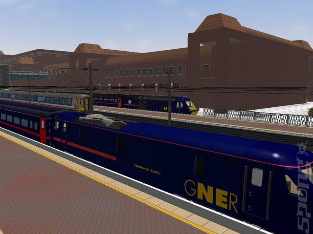 GNER East Coast Express Part 1: London to Peterborough - PC Screen