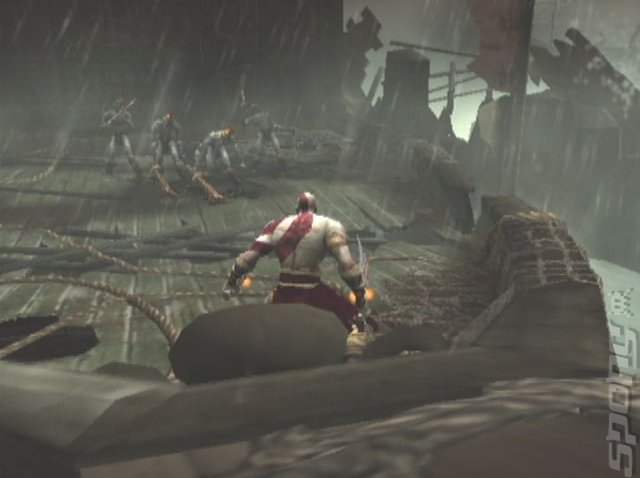 God of War - PS2 Screen