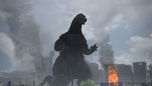 Godzilla - PS4 Screen