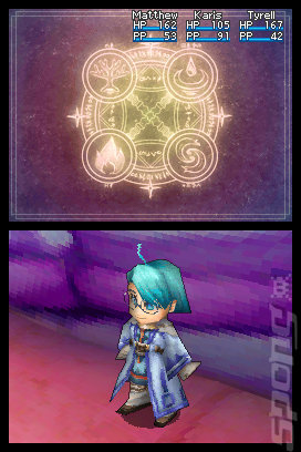 Golden Sun: Dark Dawn - DS/DSi Screen