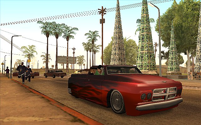 Grand Theft Auto: San Andreas - PC Screen