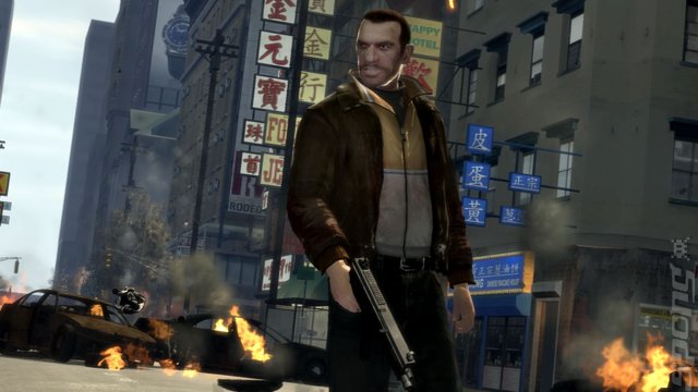 Grand Theft Auto IV - PC Screen