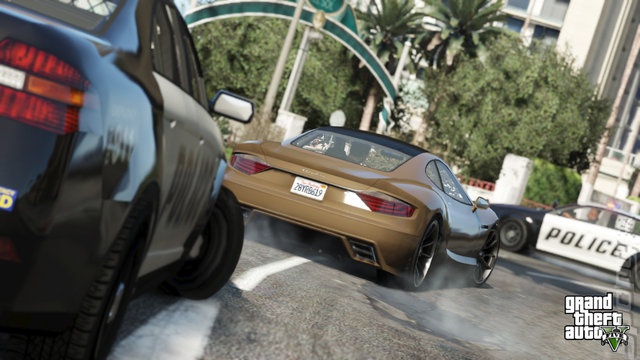 Grand Theft Auto V - Xbox 360 Screen