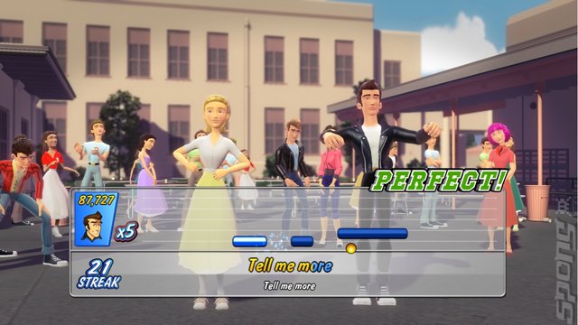 Grease Dance - PS3 Screen