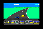 Great American Cross-Country Road Race, The - C64 Screen