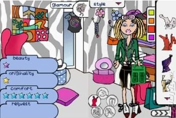 Groovy Chick: My Fashion World - DS/DSi Screen