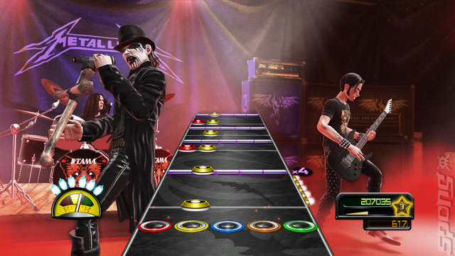 Guitar Hero Metallica - PS3 Screen