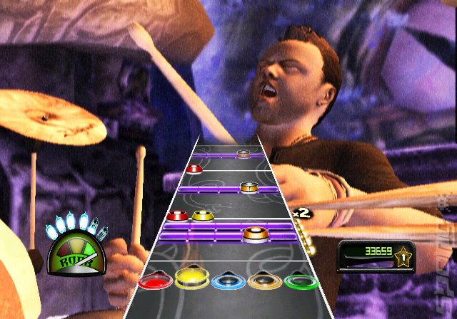 Guitar Hero Metallica - Wii Screen