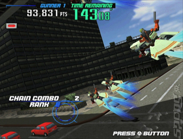 Arcade: Hits Pack: Gunblade New York/LA Machineguns - Wii Screen