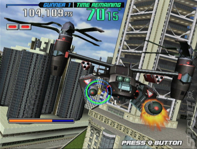 Arcade: Hits Pack: Gunblade New York/LA Machineguns - Wii Screen