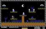 Guns 'n' Ghosts - C64 Screen