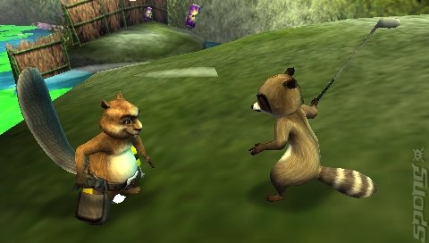 Over the Hedge: Hammy Goes Nuts! - PSP Screen