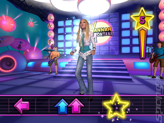 Hannah Montana: Spotlight World Tour - Wii Screen