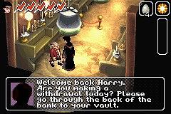 Harry Potter and the Chamber of Secrets - GBA Screen