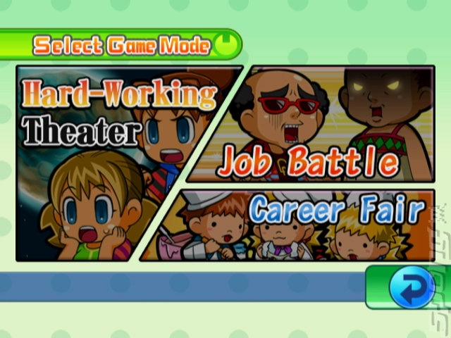 Job Island: Hard Working People - Wii Screen