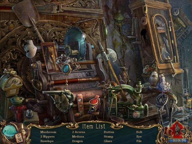 Haunted Legends: The Queen of Spades Collector�s Edition - PC Screen