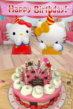 Hello Kitty: Birthday Adventures - DS/DSi Screen