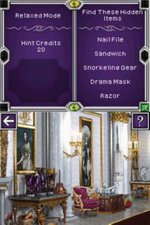 Hidden Mysteries: Buckingham Palace - DS/DSi Screen