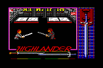 Highlander - C64 Screen