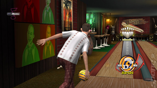 High Velocity Bowling - PS3 Screen