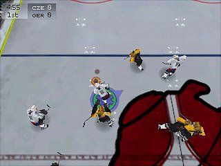 Hockey Rage 2005 - N-Gage Screen