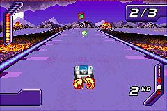 Hot Wheels World Race - GBA Screen