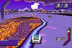 Hot Wheels World Race - GBA Screen