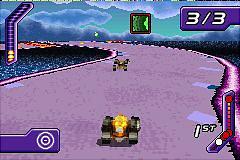 Hot Wheels World Race - GBA Screen