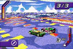 Hot Wheels World Race - GBA Screen