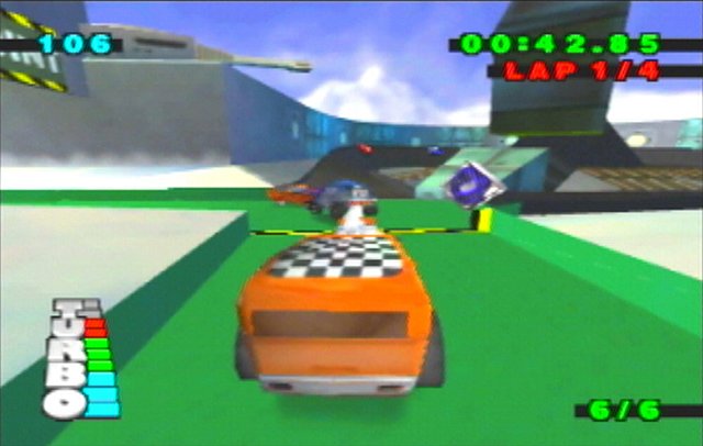 Hot Wheels Turbo Racing - N64 Screen