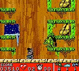 Hugo: The Evil Mirror - Game Boy Color Screen