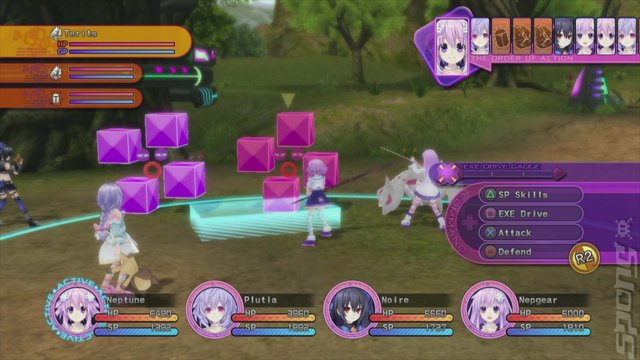 Hyperdimension Neptunia Victory - PS3 Screen