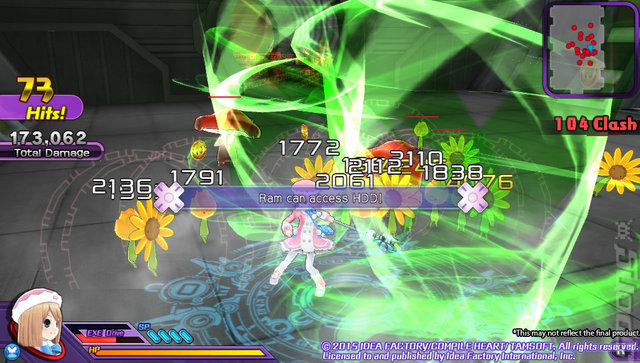 Hyperdimension Neptunia� U: Action Unleashed - PSVita Screen