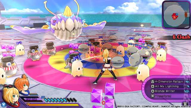 Hyperdimension Neptunia� U: Action Unleashed - PSVita Screen