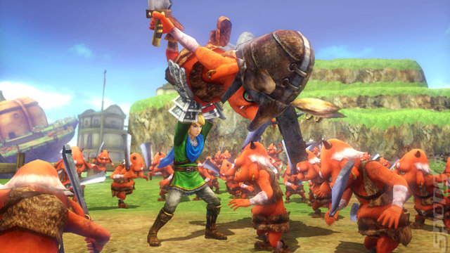 Hyrule Warriors - Wii U Screen