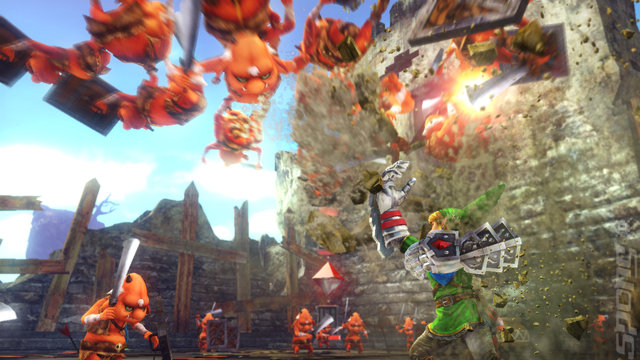 Hyrule Warriors - Wii U Screen