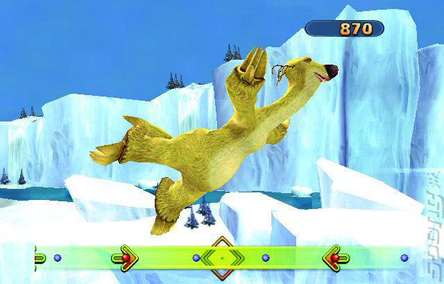 Ice Age 2: The Meltdown - Wii Screen