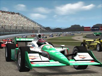 IndyCar Series 2005 - Xbox Screen