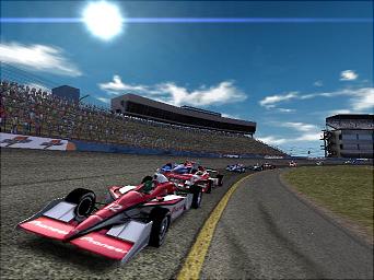 IndyCar Series 2005 - PS2 Screen