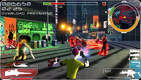 Infected - PSP Screen