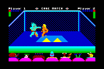 Intergalactic Cage Match - C64 Screen