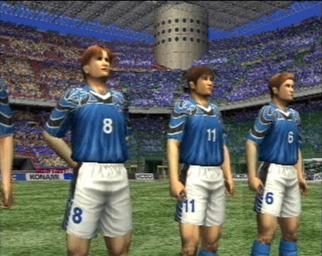International Superstar Soccer - PS2 Screen