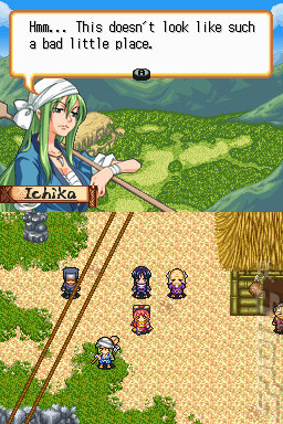 Izuna: The Legend of the Ninja - DS/DSi Screen