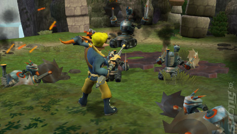 Jak and Daxter: The Lost Frontier - PSP Screen