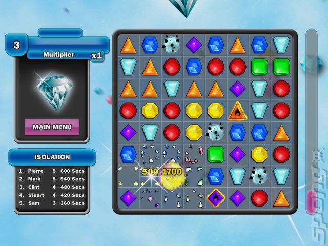 Jewel Time Deluxe - PC Screen