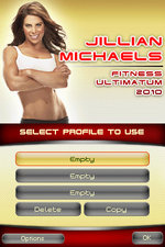 Jillian Michaels Fitness Ultimatum 2010 - DS/DSi Screen