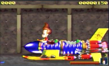 Jimmy Neutron: Boy Genius - GBA Screen