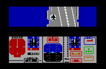 Jumpjet - C64 Screen